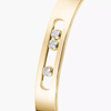 Bangle Move Joaillerie Grandes Tailles Bracelet Diamant Or Jaune