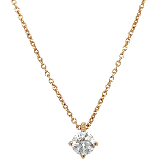 Solitaire Diamond Necklace