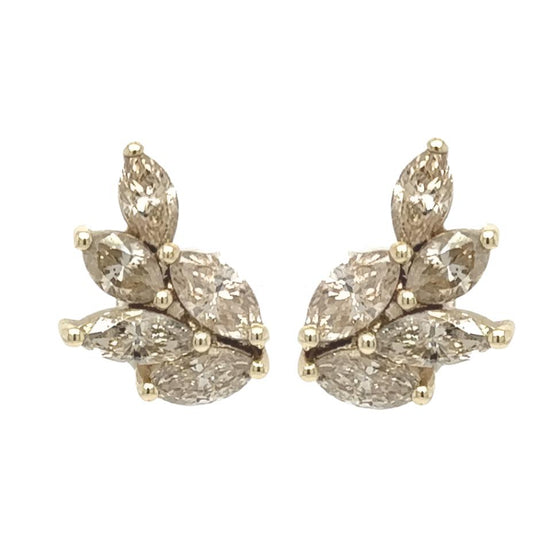 Champagne Diamonds Earrings