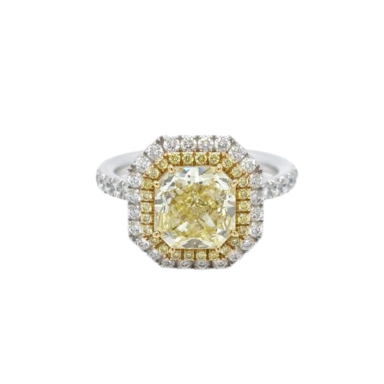 Fancy Yellow Diamond Ring