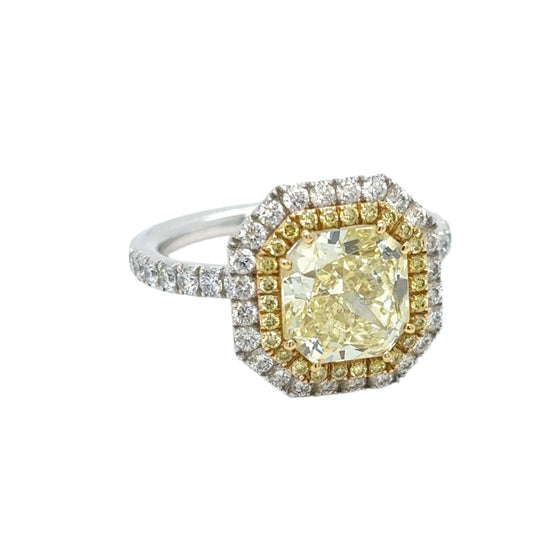 Fancy Yellow Diamond Ring