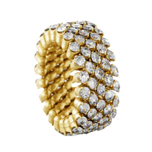  YELLOW GOLD & DIAMONDS RING