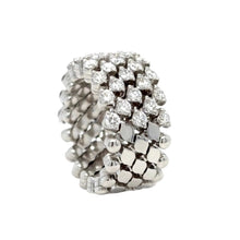  WHITE GOLD & DIAMONDS RING