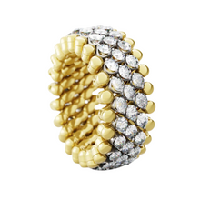  YELLOW GOLD & DIAMONDS RING