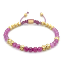  4MM PINK SAPPHIRE BRACELET