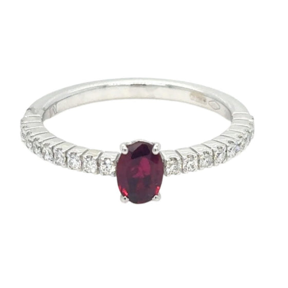 Ruby & Diamonds Ring