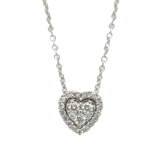 Heart Diamonds Necklace