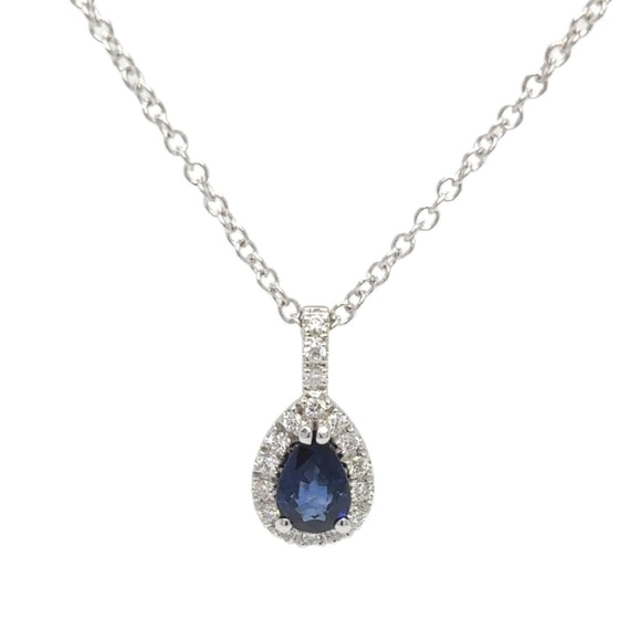 Sapphire & Diamonds Necklace