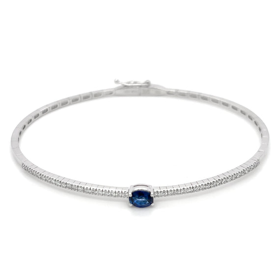 Sapphire & Diamonds Bracelet