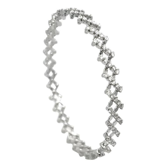 WHITE GOLD & DIAMONDS RING - BRACELET