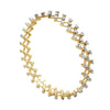 YELLOW GOLD & DIAMONDS RING - BRACELET