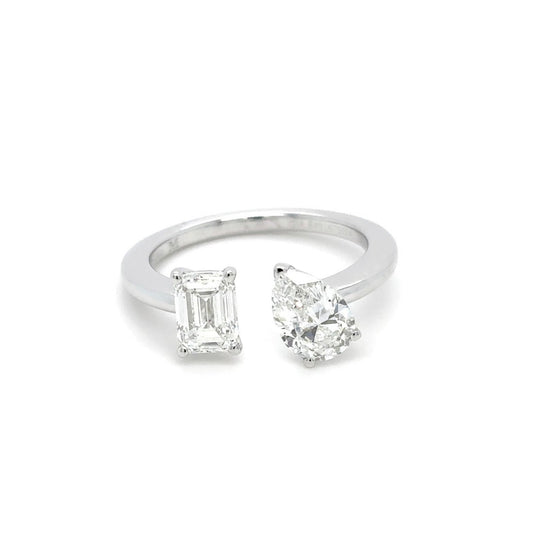 Toi & Moi Diamond Ring