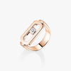 Imperial Move Pink Gold Diamond Ring