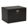 Palermo Large Jewellery Box - Black Anthracite