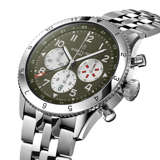 Super AVI B04 Chronograph GMT 46 Curtiss Warhawk