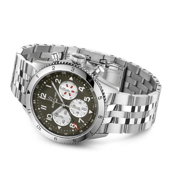 Super AVI B04 Chronograph GMT 46 Curtiss Warhawk