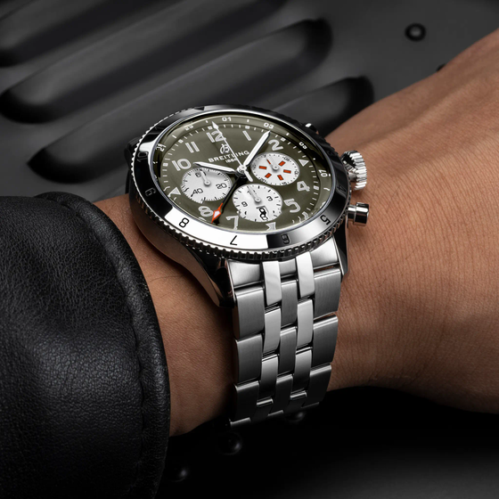 Super AVI B04 Chronograph GMT 46 Curtiss Warhawk