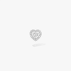 Joy cœur 0.15-carat stud earring White Gold Diamond Earrings