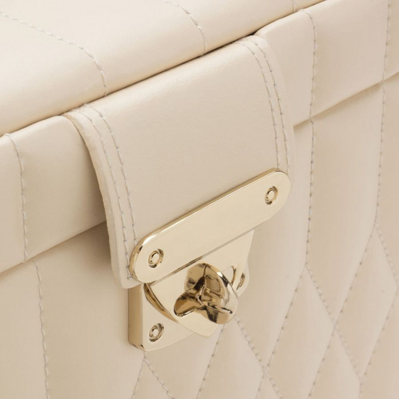 Caroline Large Jewellery Case - Ivory