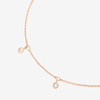 Rose Gold & Diamond Essentials Necklace