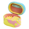 Bea Bongiasca Small Jewelry Box ‐ Blue-Pink-Yellow