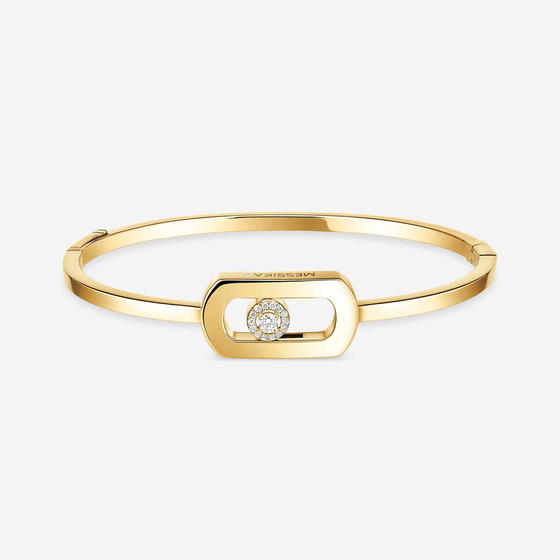 Jonc So Move Bracelet Diamant Or Jaune