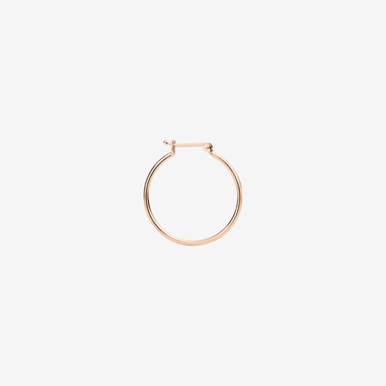 Rose Gold Essentials Hoop Earring