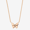 Rose Gold Butterfly Necklace