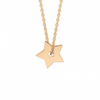 Open Star Mini Necklace