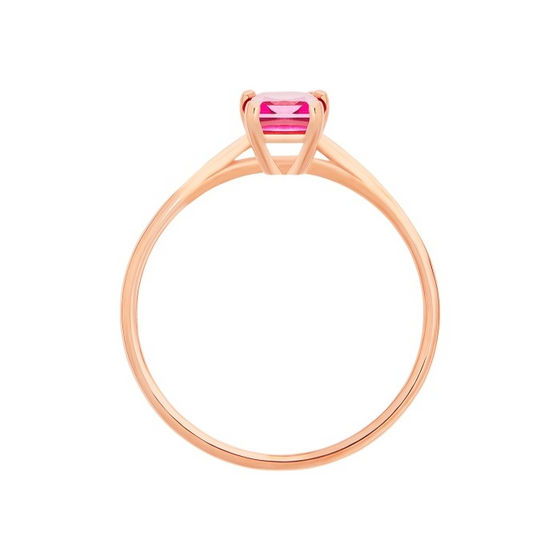 Bague Mini Cocktail Topaze Rose