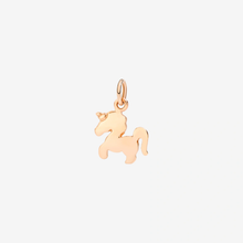  Rose Gold Unicorn Charm