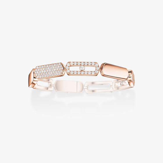 Imperial Move GM Bracelet Diamant Or Rose