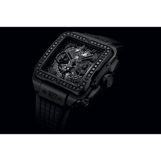 Square Bang Unico All Black Diamonds