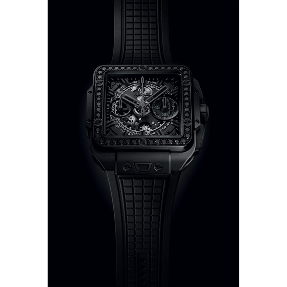 Square Bang Unico All Black Diamonds