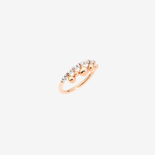  Rose Gold & Silver Bollicine Ring