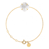 Bracelet Victoria Nacre Blanche Or Jaune