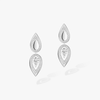 Fiery 0,25ct Boucles d'oreilles Diamant Or Blanc