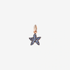 Rose Gold & Sapphire Star Charm