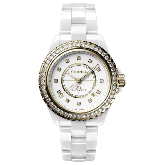 Montre J12 Lunette De Diamants Calibre 12.1, 38 mm