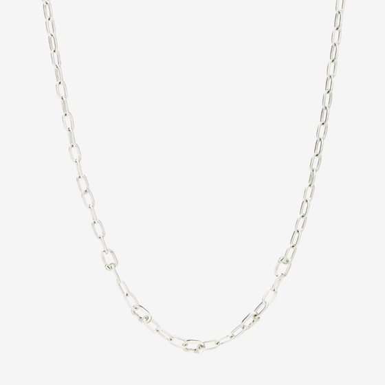 Silver Openable Link Necklace