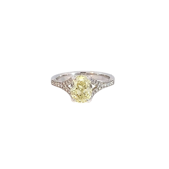 Fancy Yellow Diamond Ring