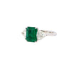 Emerald & Diamonds Ring