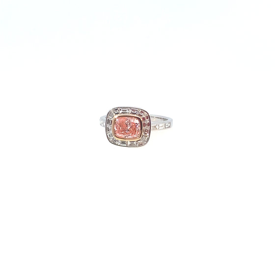 Fancy Pink Diamond Ring