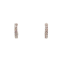  White Gold & Diamonds Earrings