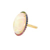 Opal & Rainbow Sapphires Ring