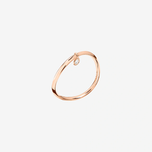  Rose Gold & White Diamond Essentials Ring