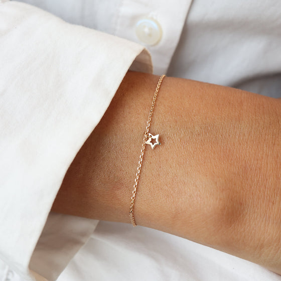 Le Lien Yellow Gold Star Charm