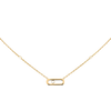 Gold Move Uno Yellow Gold Diamond Necklace