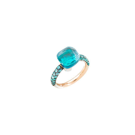 Bague Nudo Deep Blue