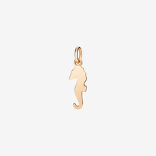  Rose Gold Sea Horse Charm